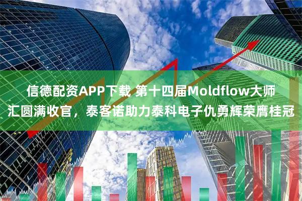 信德配资APP下载 第十四届Moldflow大师汇圆满收官,泰客诺助力泰科电子仇勇辉荣膺桂冠